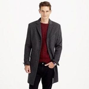 J. Crew Ludlow Top Coat Italian Wool-Cashmere 40S